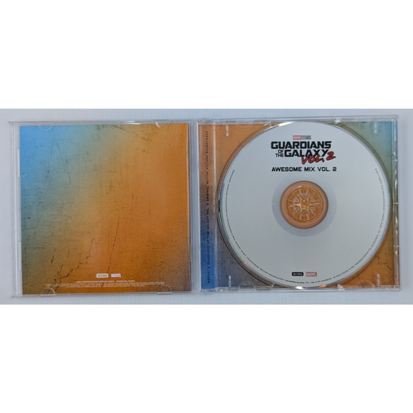 Guardians of the Galaxy Awesome Mix Volume 1 & 2 Soundtrack CD Marvel - Picture 8 of 8